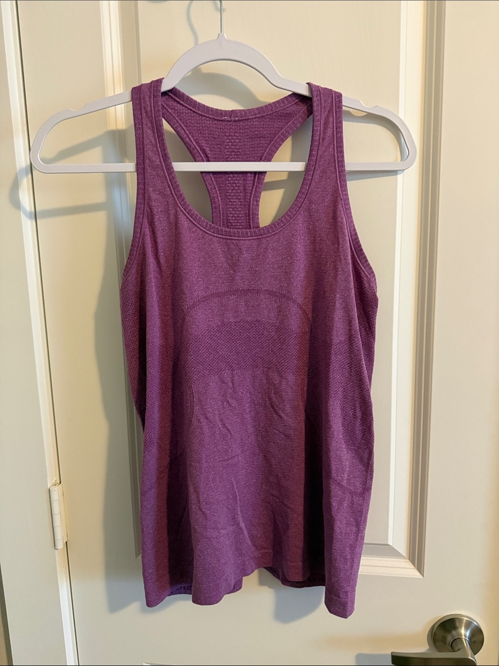 lululemon athletica swiftly Heathered Plum Racerback Tank